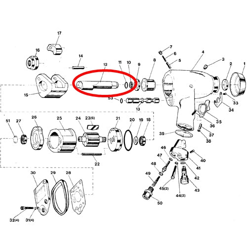 SP VESSEL Anvil Assembly for SP-1135B