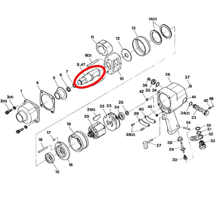 SP VESSEL Anvil Assembly for SP-1158