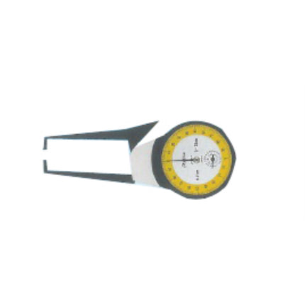 DELTAS Dial Caliper Gauge (Outside) CO Type CO-1 0-20MMX0.01