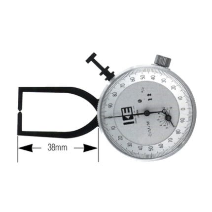 KASEDA Dial Caliper Gauge, Outside, Type E E-6 60-72MMX0.01
