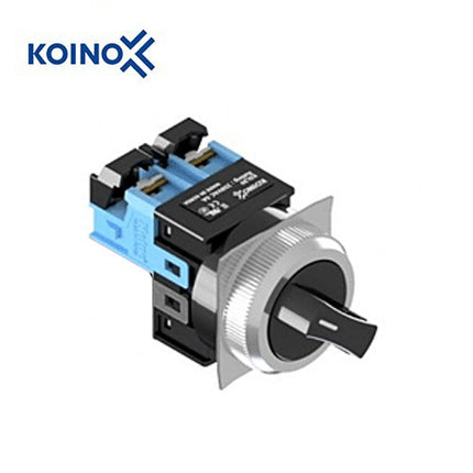 KOINO Selector Switch, 2-Position, Maintained, 1a Contact KSL30S2-10