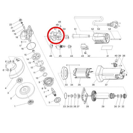 KEYANG Switch Holder 2141603 for ACT-100SN , PG604