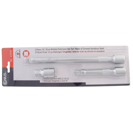 GENIUS TOOLS Ball Extension Bar Set BE-32306