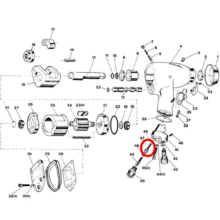 SP VESSEL Throttle Valve for SP-1135B