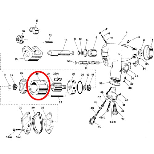 SP VESSEL Cylinder for SP-1135B
