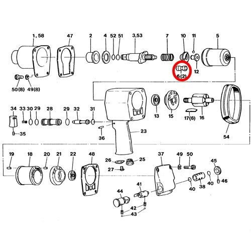 SP VESSEL Guide Pin for SP-1156TR