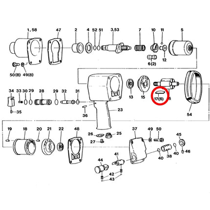 SP VESSEL Rotor Blade (each, 6 per set) for SP-1156TR ★
