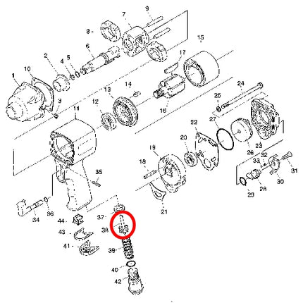 SP VESSEL Throttle Valve for SP-7140