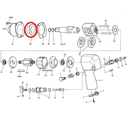 SP VESSEL Hammer Case Bushing for SP-1148F