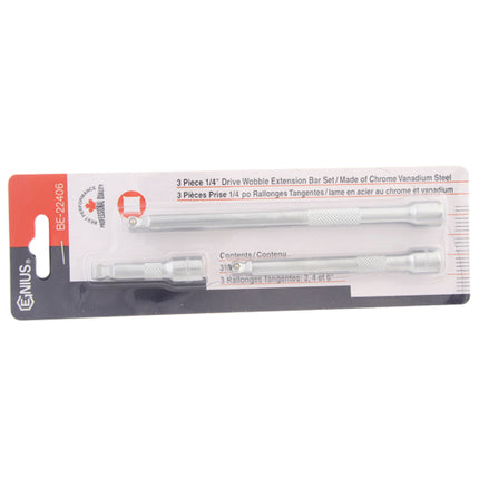 GENIUS TOOLS Ball Extension Bar Set BE-32306