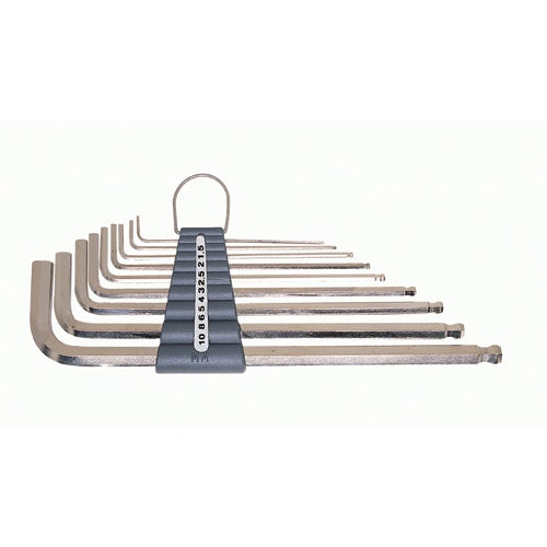 SAMJUNG Ball Hex Key Set Long 9pc