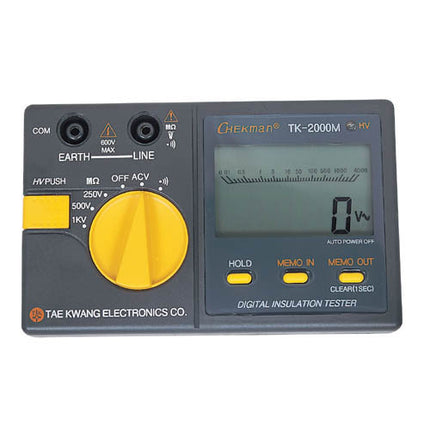 CHEKMAN Digital Insulation Resistance Tester TK-2000M