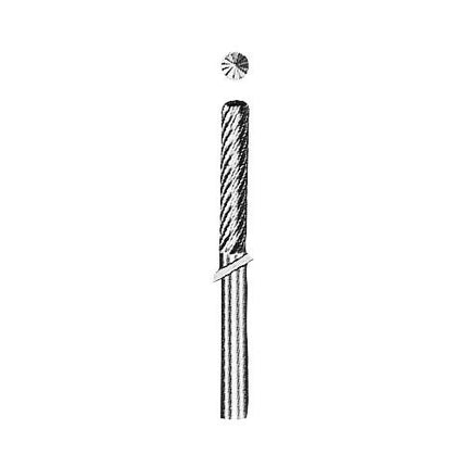 SGS Carbide Rotary Burr, Cylindrical, End Cut (SB), 3mm Shank, Double Cut, Ø3×14mm