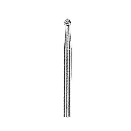 SGS Carbide Rotary Burr, Ball (SD), 3mm Shank, Double Cut, Ø3×2.5mm