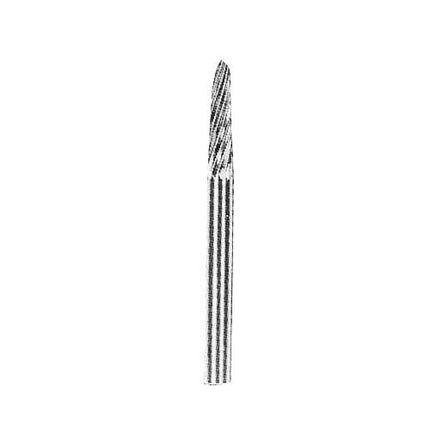 SGS Carbide Rotary Burr, Tree, Radius End (SF), 3mm Shank, Double Cut, Ø3×12.7mm