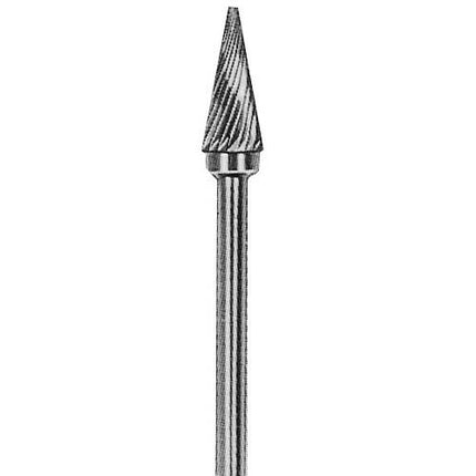 ADVANCE Carbide Rotary Burr, Cylindrical (SA), 3mm Shank, Double Cut, Ø3×12.7mm–6.3×9.5mm