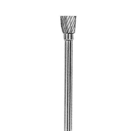 SGS Carbide Rotary Burr, Inverted Cone (SN), 3mm Shank, Double Cut, Ø6.3×6mm