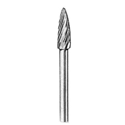 ADVANCE Carbide Rotary Burr, Cylindrical (SA), 3mm Shank, Double Cut, Ø3×9.5mm–5×4.7mm