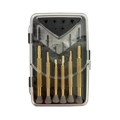SESHIN BUFFALO Watchmaker Screwdriver Set SB-PS6S