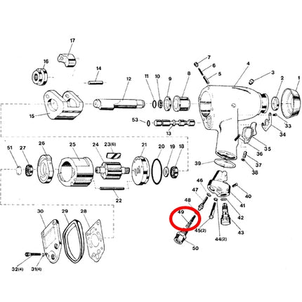 SP VESSEL Throttle Valve Spring for SP-1135B