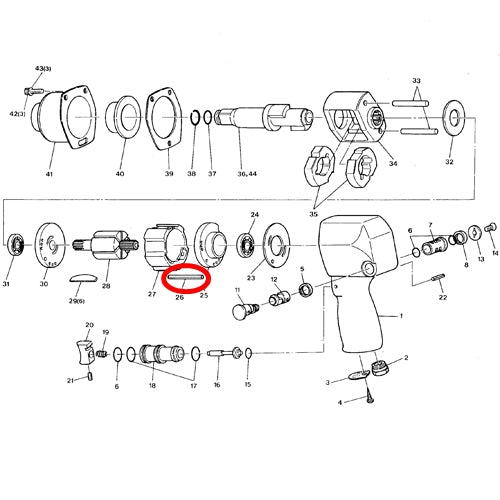 SP VESSEL Cylinder Pin for SP-1148F