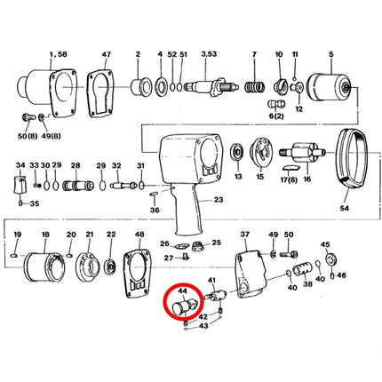SP VESSEL Regulator (B) for SP-1156TR