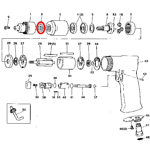 SP VESSEL Spacer for SP-1525