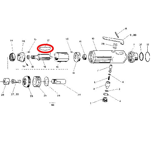 SP VESSEL Rotor Blade (each, 4 per set) for SP-1220 ★