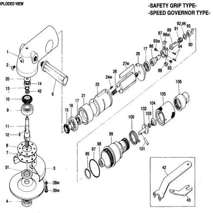 SP VESSEL Rotary Valve for SP-1254G