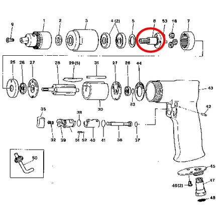 SP VESSEL Planet Carrier Assembly for SP-1525