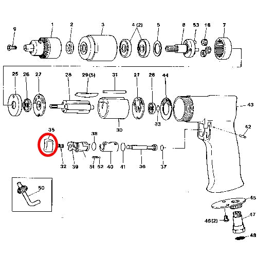 SP VESSEL Trigger for SP-1525