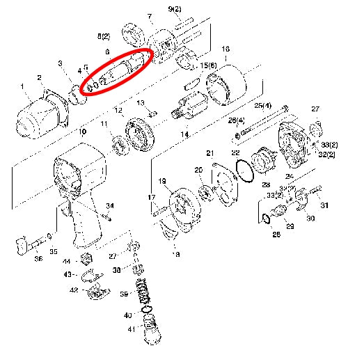 SP VESSEL Anvil Assembly for SP-7142S