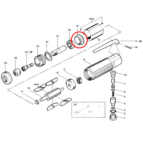 SP VESSEL Front End Plate for SP-1200