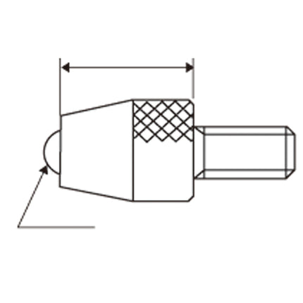 MITUTOYO Indicator Contact Point 901312