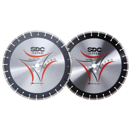 SHINHAN Dry Diamond Blade for Asphalt & Concrete, Ø364–607 mm