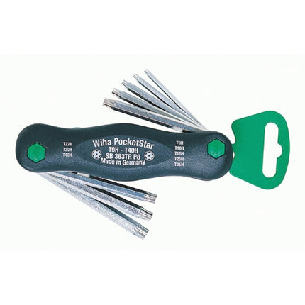 wiha Folding Star Key Set Tamper-Proof