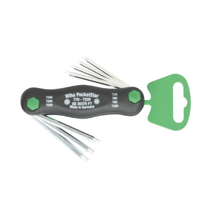 wiha Folding Star Key Set Tamper-Proof