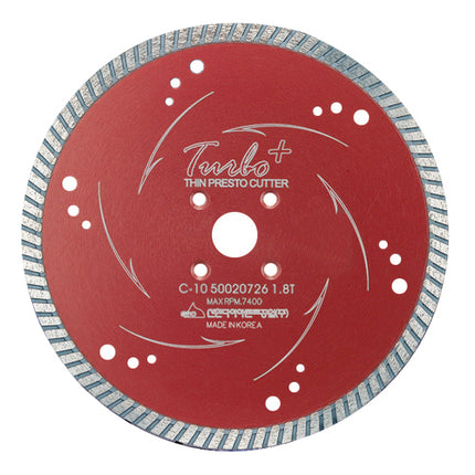 SHINHAN Turbo Diamond Blade, Ø105–240 mm