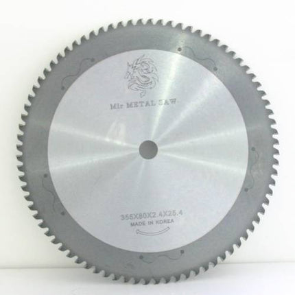 MIR TCT Circular Saw Blade for Metal, Ø254–405 mm