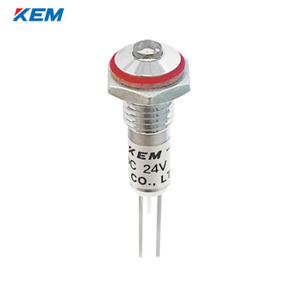 KEM KEM LED Indicator Light, Ø6mm, High-Brightness, DC12V, White KLXU-06D12W