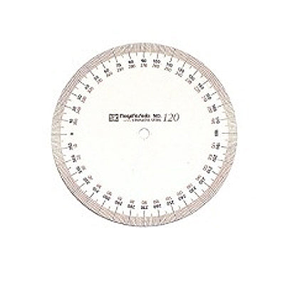 NIIGATA SEIKI Protractor, Full Circle 360° NO19-200 200MMX1.5X360'