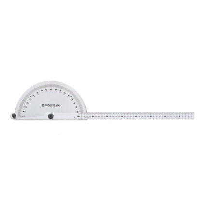 NIIGATA SEIKI Protractor, Basic (Silver) NO-400 overall length-634MM,thickness-2.0MM