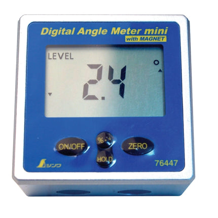 SHINWA Digital Angle Meter, Mini S-76447
