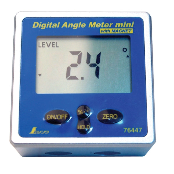 SHINWA Digital Angle Meter, Mini S-76447