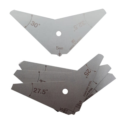 NIIGATA SEIKI Angle Limit Gauge WAL2542 25-40"/5"(4PCS/SET)