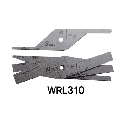 NIIGATA SEIKI Root Gap Limit Gauge WRL310 3-10mm/+/-0.1mm(4pcs/set)