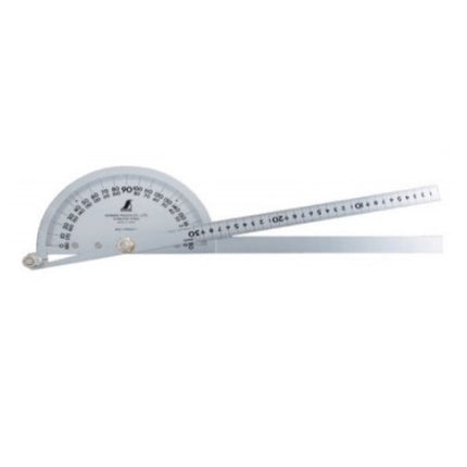 SHINWA Protractor, Dual Scale NO-300D 385mm