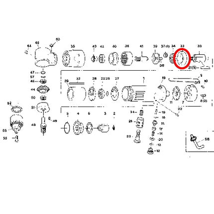 SP VESSEL Front End Plate for SP-1510AH