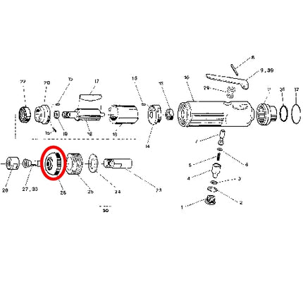 SP VESSEL Housing Cap for SP-1220