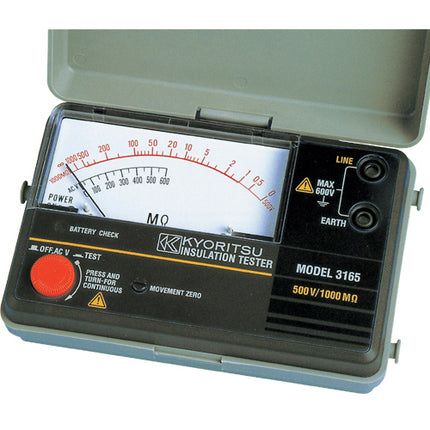 KYORITSU Analogue Insulation Resistance Tester 3165